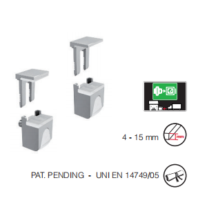 玻璃层板托IT16019